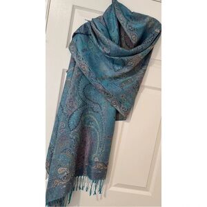 Missoni Blue Paisley Scarf